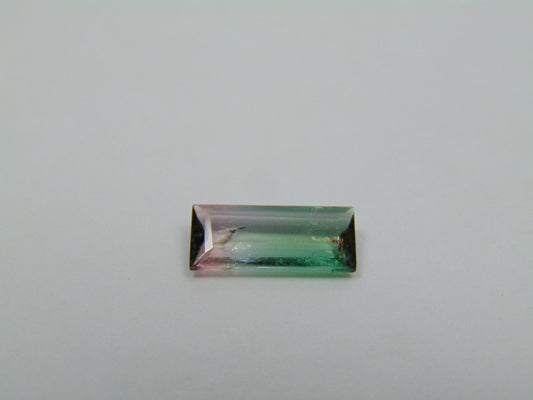 1.80ct Turmalina Bicolor 13x6mm