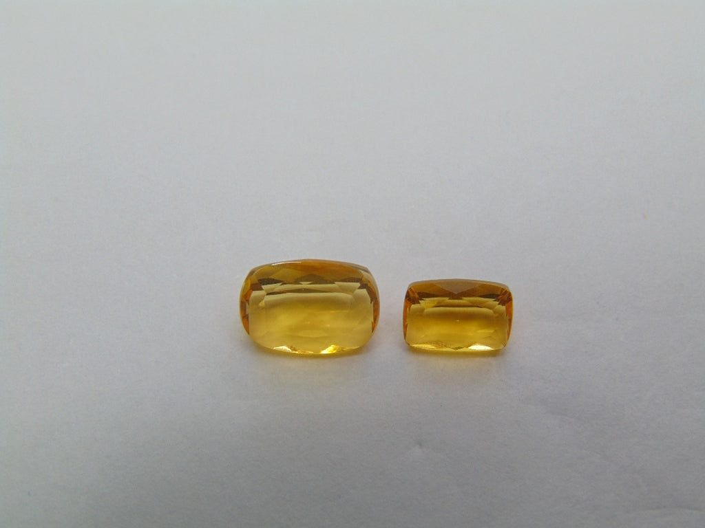 Opala de fogo 1,85 quilates 9x6mm 7x5mm