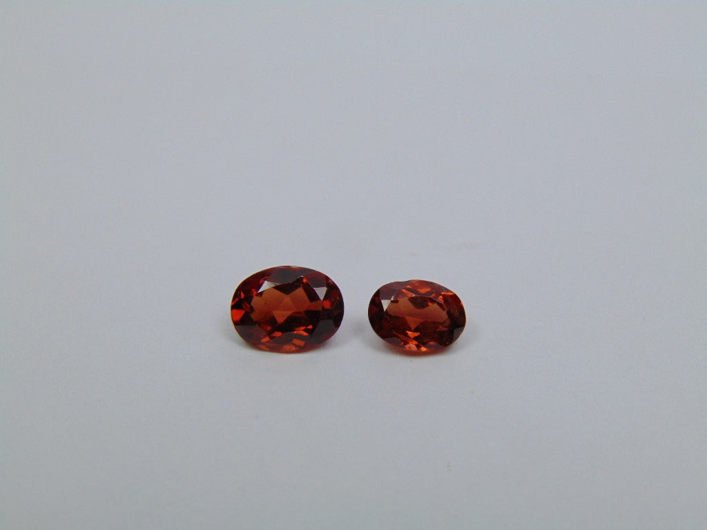 2.78ct Spessartite 8x6mm 7x5mm