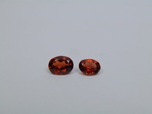 2.78ct Espesartita 8x6mm 7x5mm