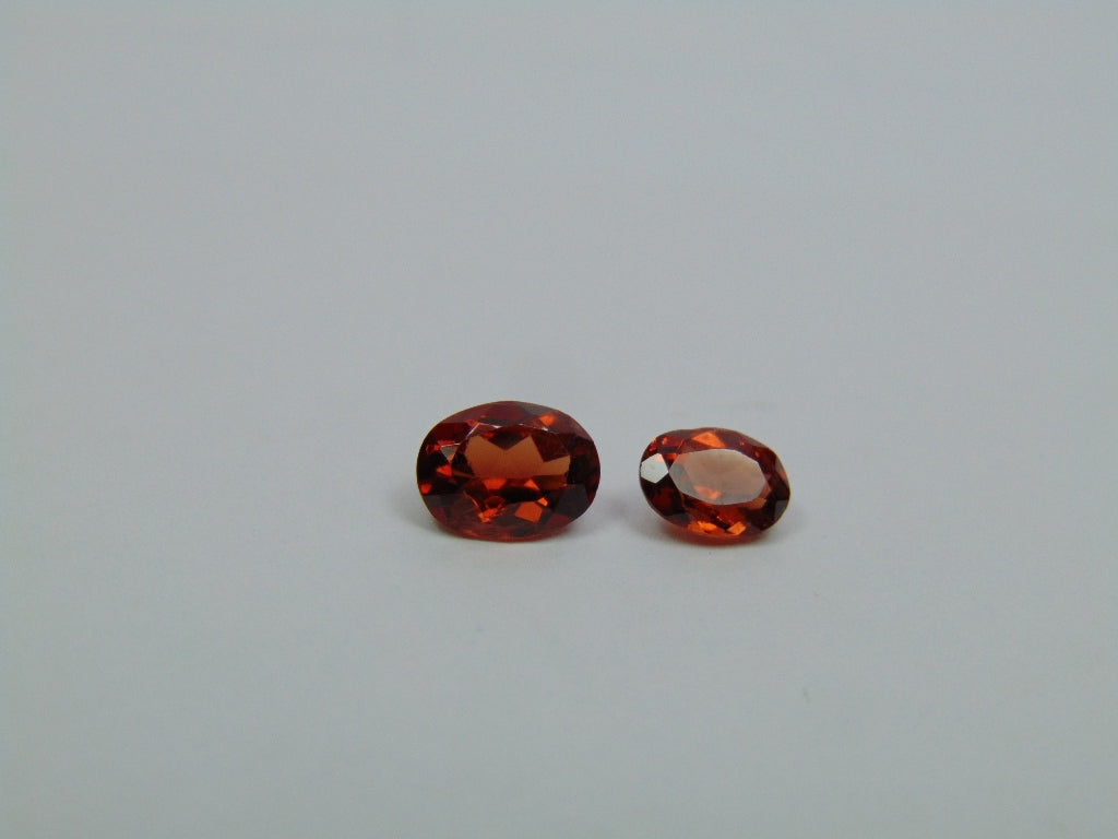 2.78ct Spessartite 8x6mm 7x5mm