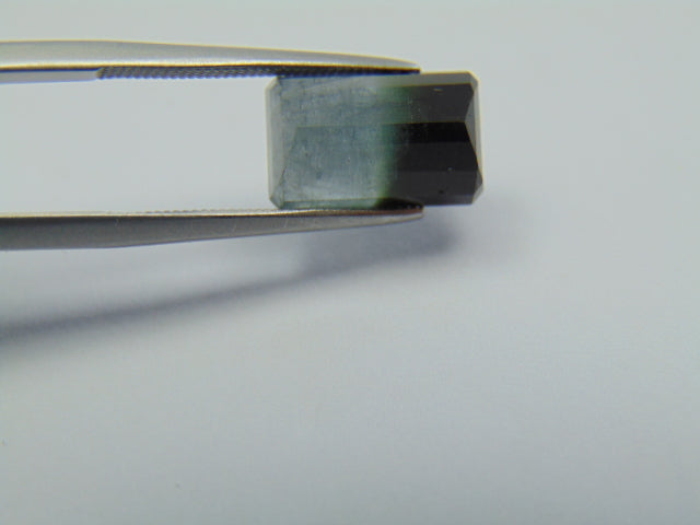 5,90 ct Turmalina Bicolor 12x8mm