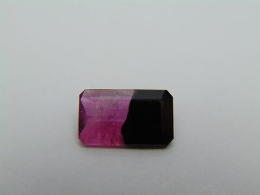 4ct Turmalina Bicolor 14x8mm