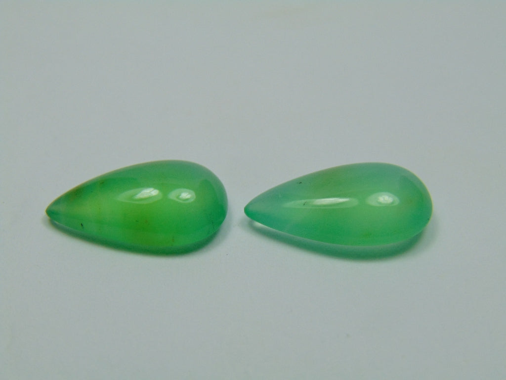 Cabochão Crisoprásio 11,75ct 18x10mm