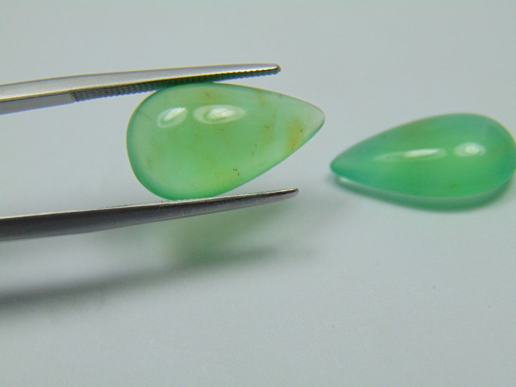 Cabochão Crisoprásio 11,75ct 18x10mm