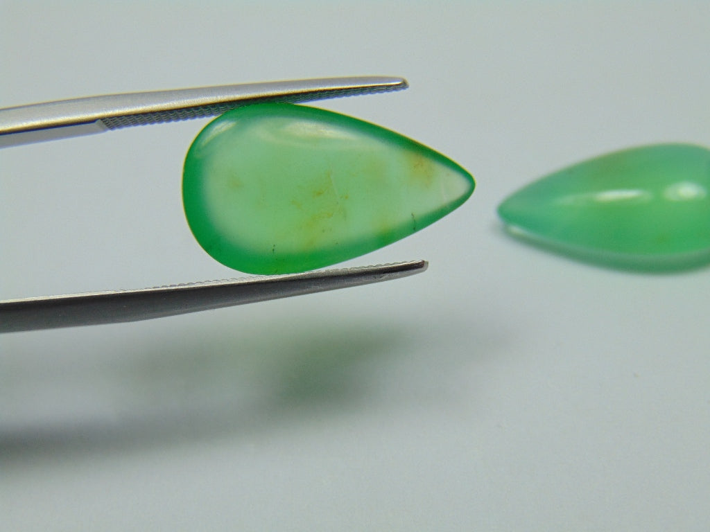 Cabochão Crisoprásio 11,75ct 18x10mm