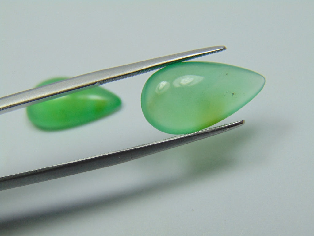 Cabochão Crisoprásio 11,75ct 18x10mm