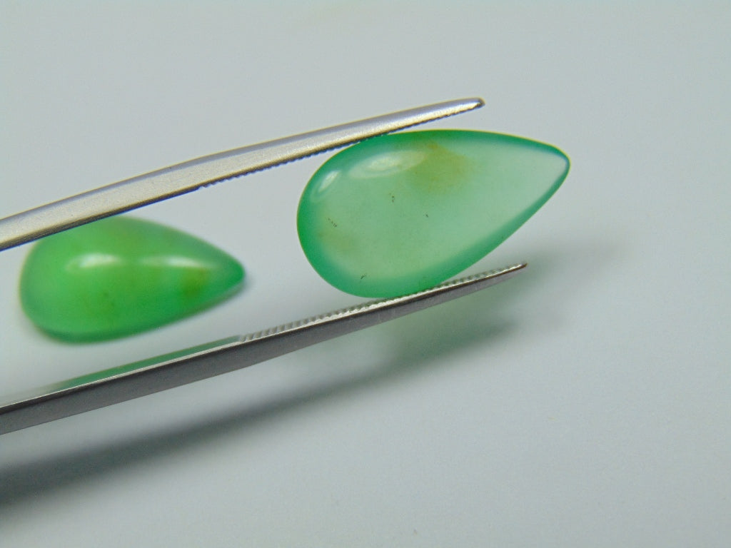 Cabochão Crisoprásio 11,75ct 18x10mm