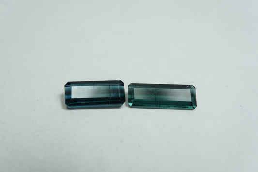 2.28ct Turmalina 11x4mm / 10x4mm