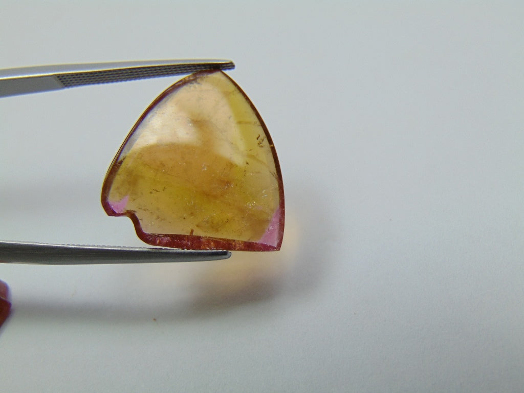 Par de Turmalina Melancia 16,15ct 18x14mm