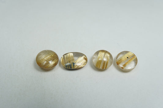 6.30ct Rutilo 9x6mm / 7.5mm / 7mm / 7mm