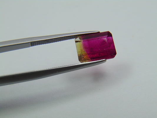 3.05ct Tourmaline Bicolor 10x7mm