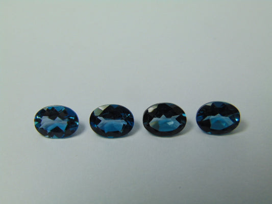 4.84ct Topaz London Blue 7.5x6mm