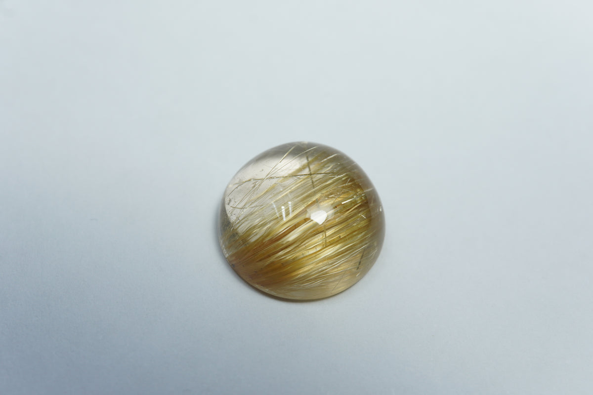 Cabochão de Rutilo 10.60ct 15x14mm