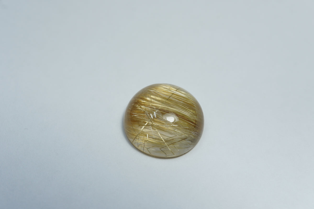 Cabochão de Rutilo 10.60ct 15x14mm