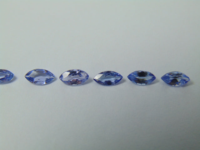 2.20ct Tanzanite Calibrated 6x3mm