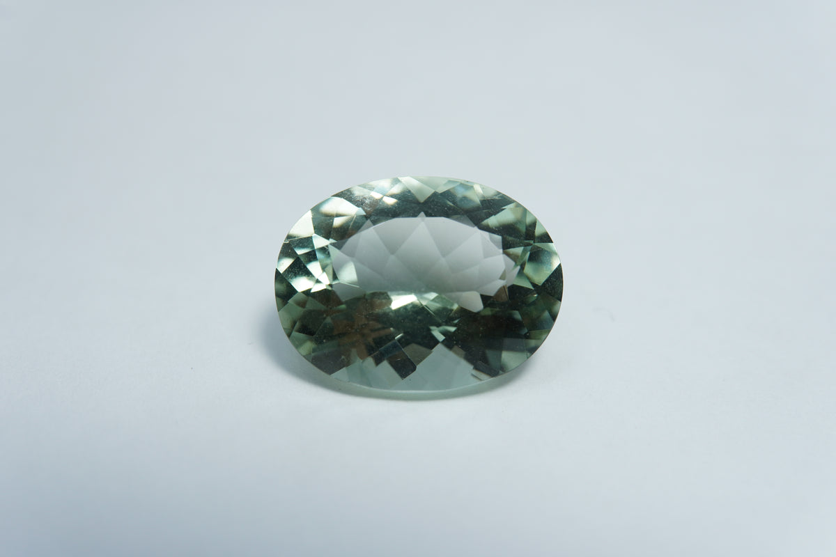 Prasiolita 10.45ct 17x13mm