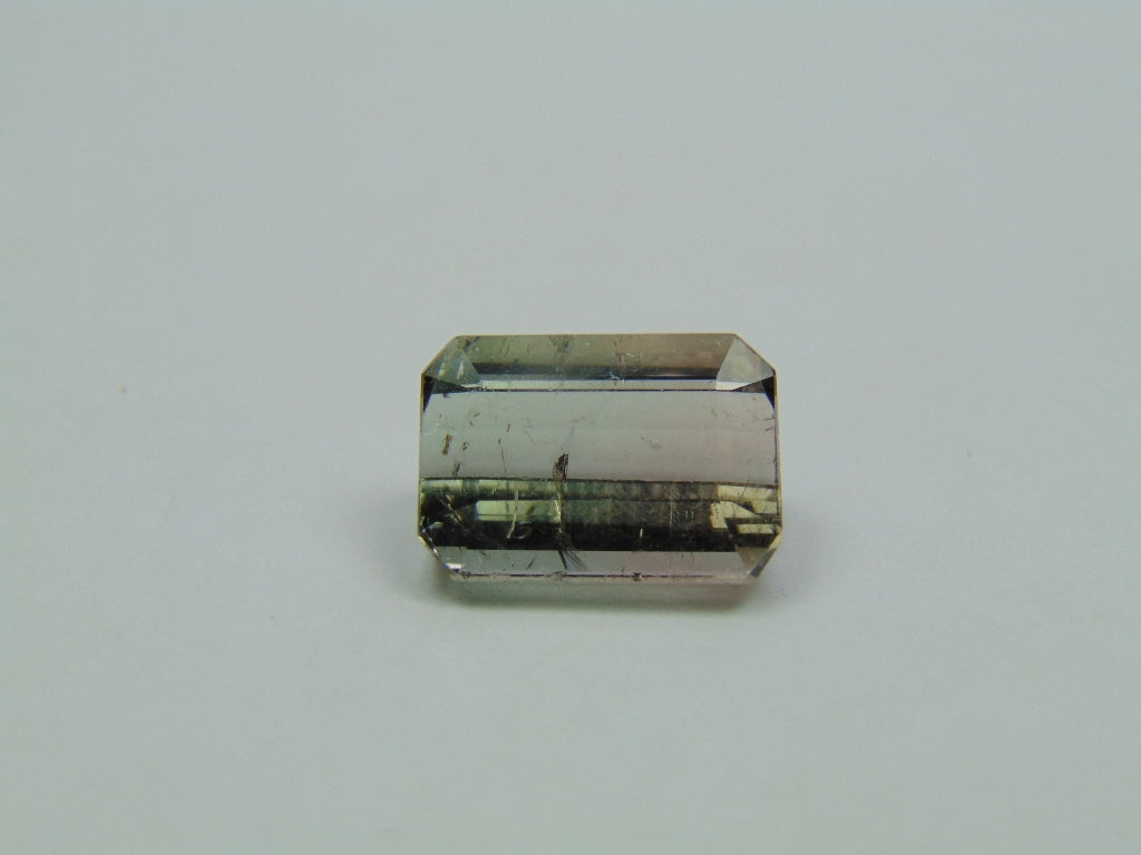 8.60ct Turmalina Bicolor 14x10mm