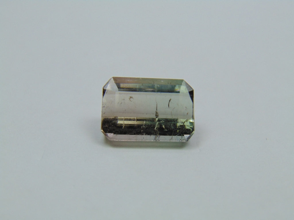 8.60ct Turmalina Bicolor 14x10mm