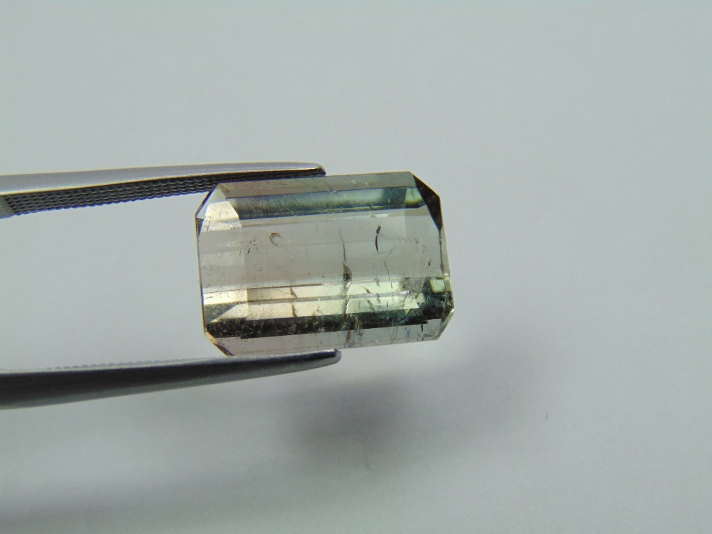 8.60ct Turmalina Bicolor 14x10mm
