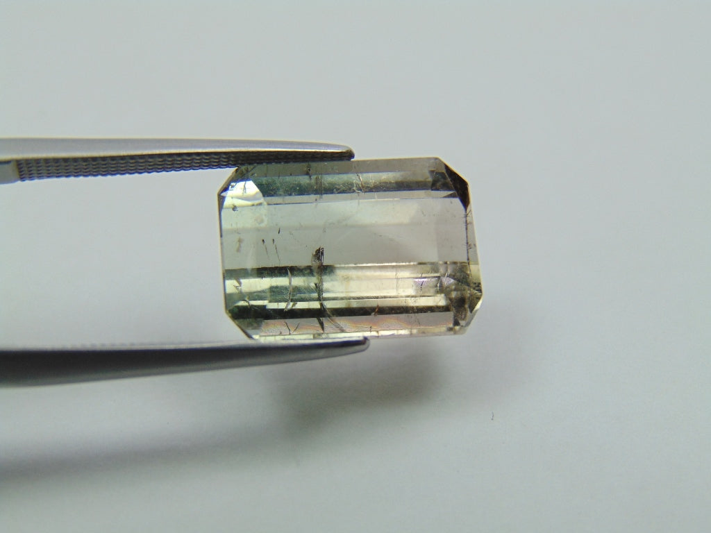 8.60ct Turmalina Bicolor 14x10mm