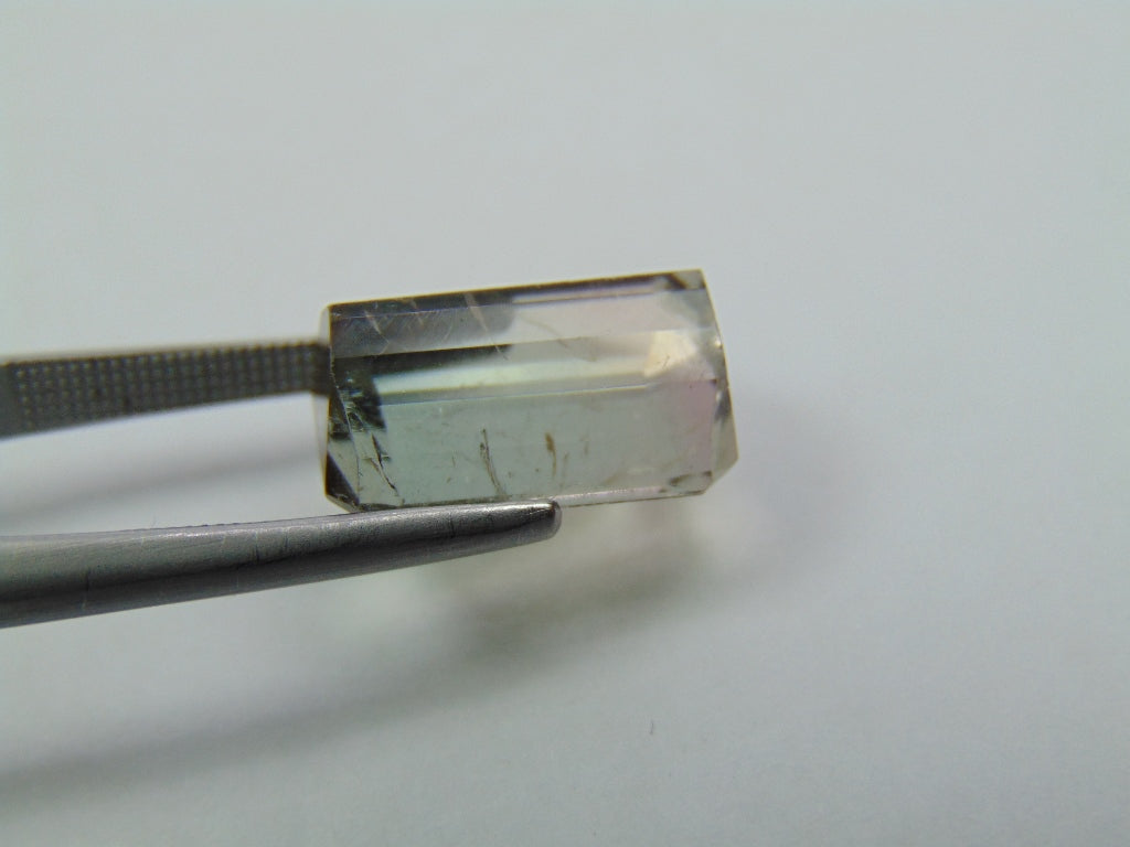 8.60ct Turmalina Bicolor 14x10mm