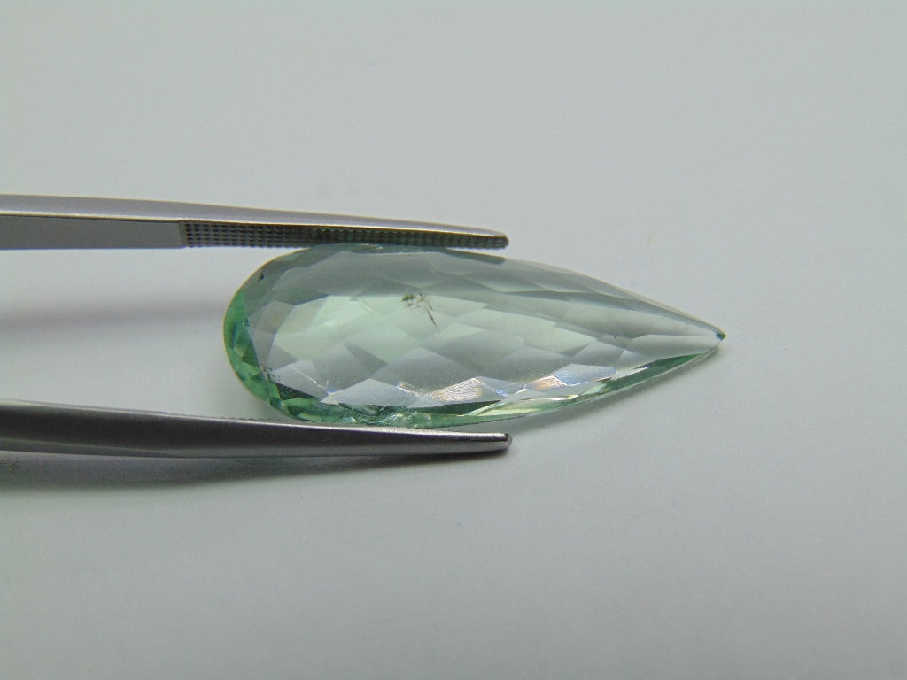 Prasiolita 12,18 quilates 28x10mm