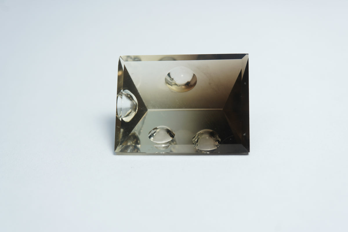 19,10 ct ouro verde bicolor 20x15mm