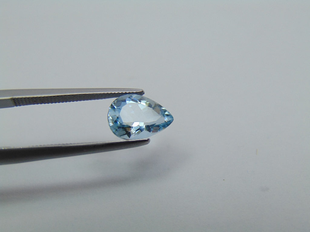 1,46 ct. Água-marinha 9x7mm