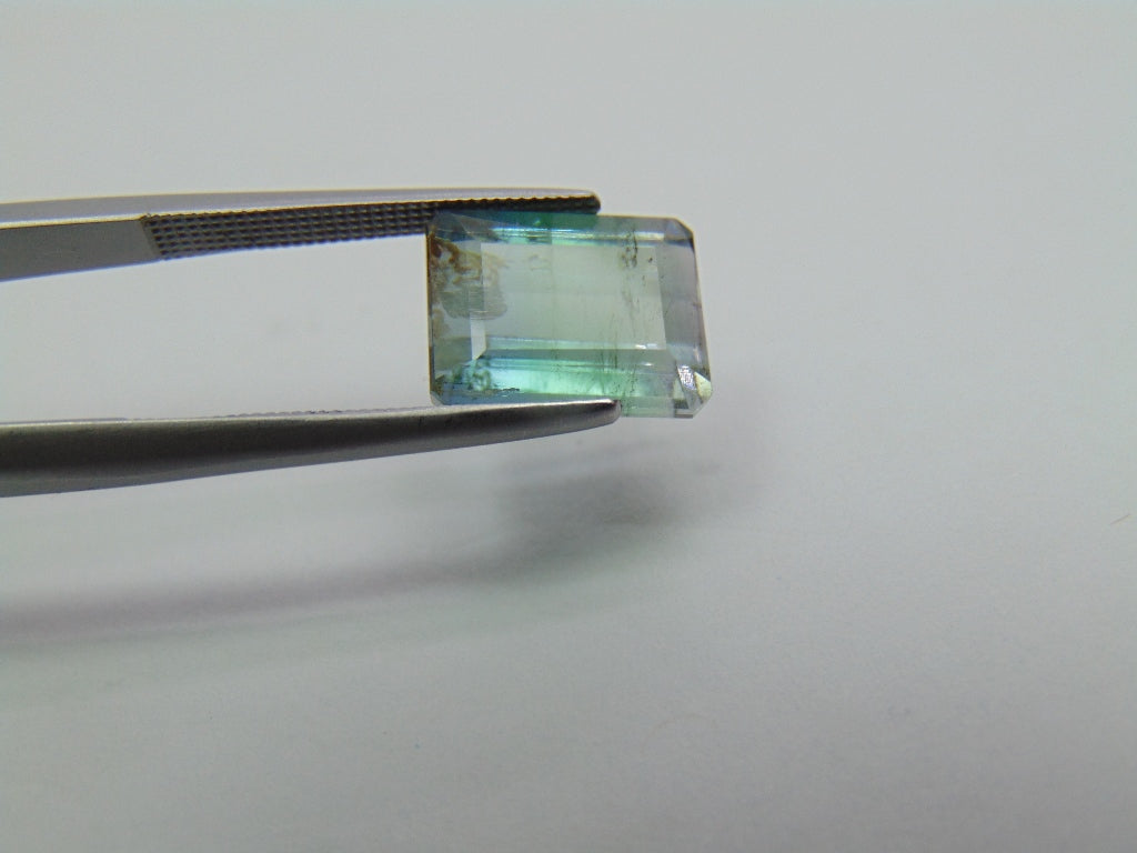 5.40ct Tourmaline Bicolor 11x8mm