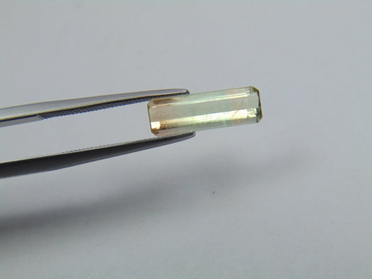 1.78ct Turmalina Bicolor 14x4mm