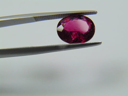 3.58ct Rubellite 11x9mm