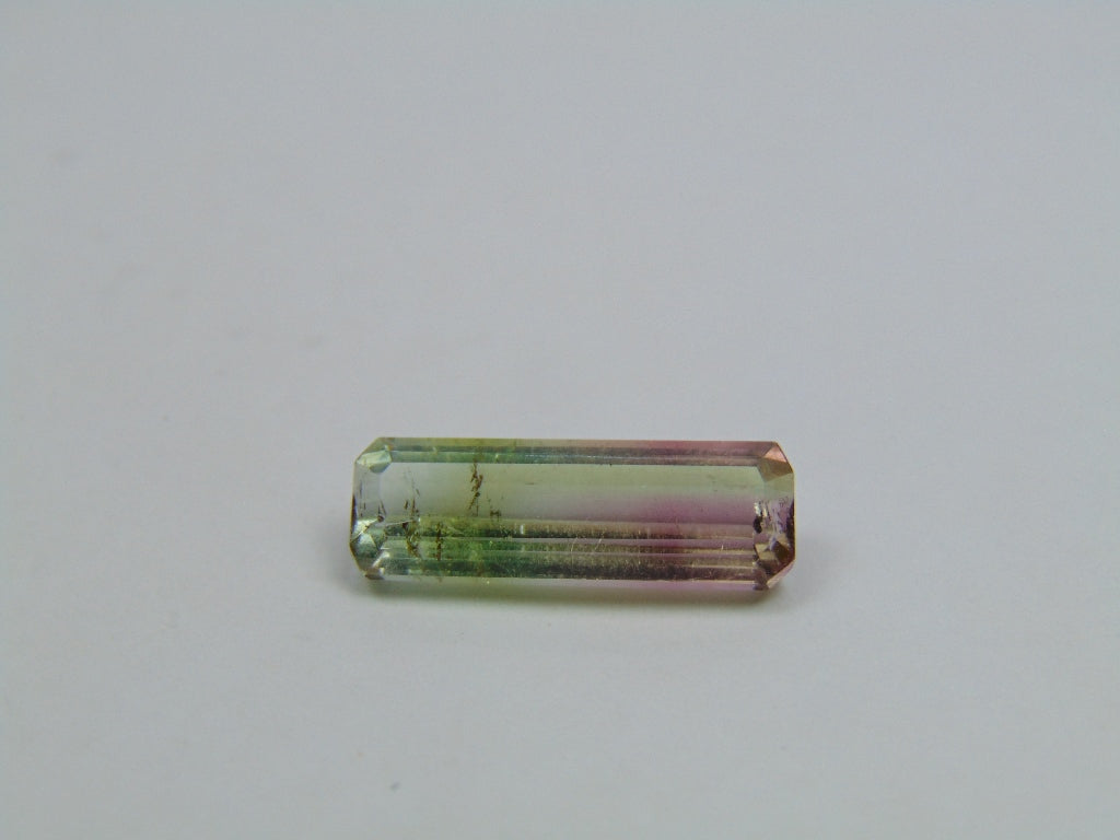 Turmalina Bicolor 5,30ct 18x6mm