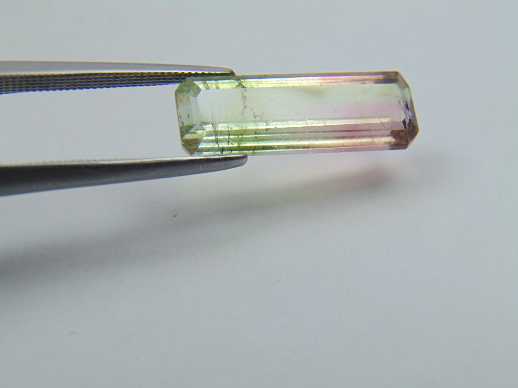 Turmalina Bicolor 5,30ct 18x6mm