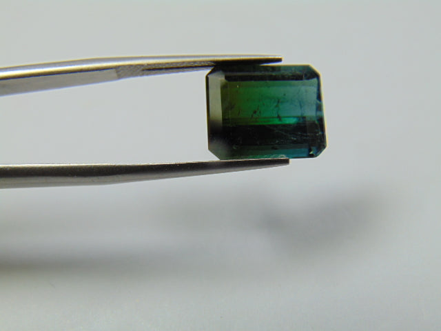 Turmalina Bicolor 7,10ct 12x10mm