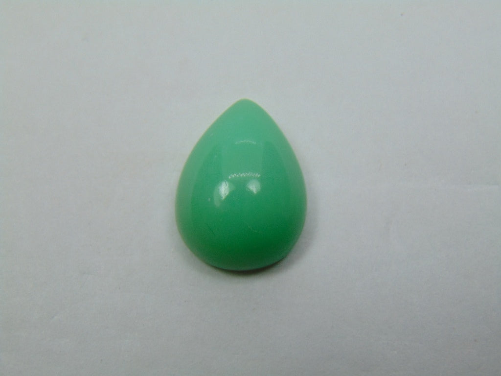 Crisoprásio Cabochão 15,45ct 21x14mm