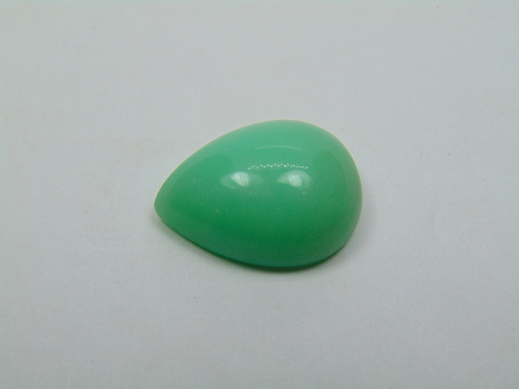 Crisoprásio Cabochão 15,45ct 21x14mm