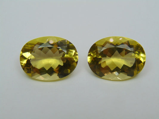 35.70ct Green Gold Par 21x16mm