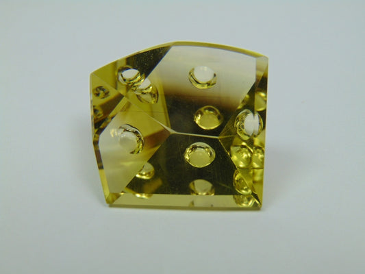 40.40ct Green Gold 24x22mm
