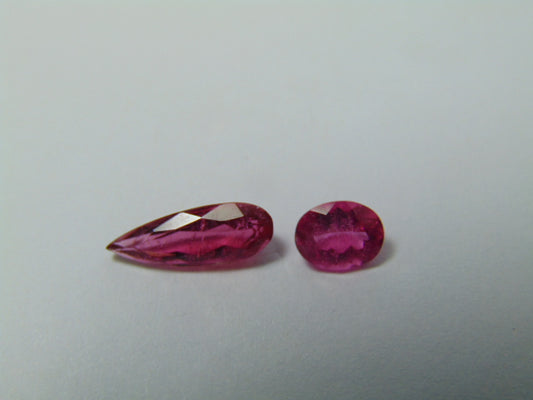 1.50ct Turmalina 12x4mm 6x4mm