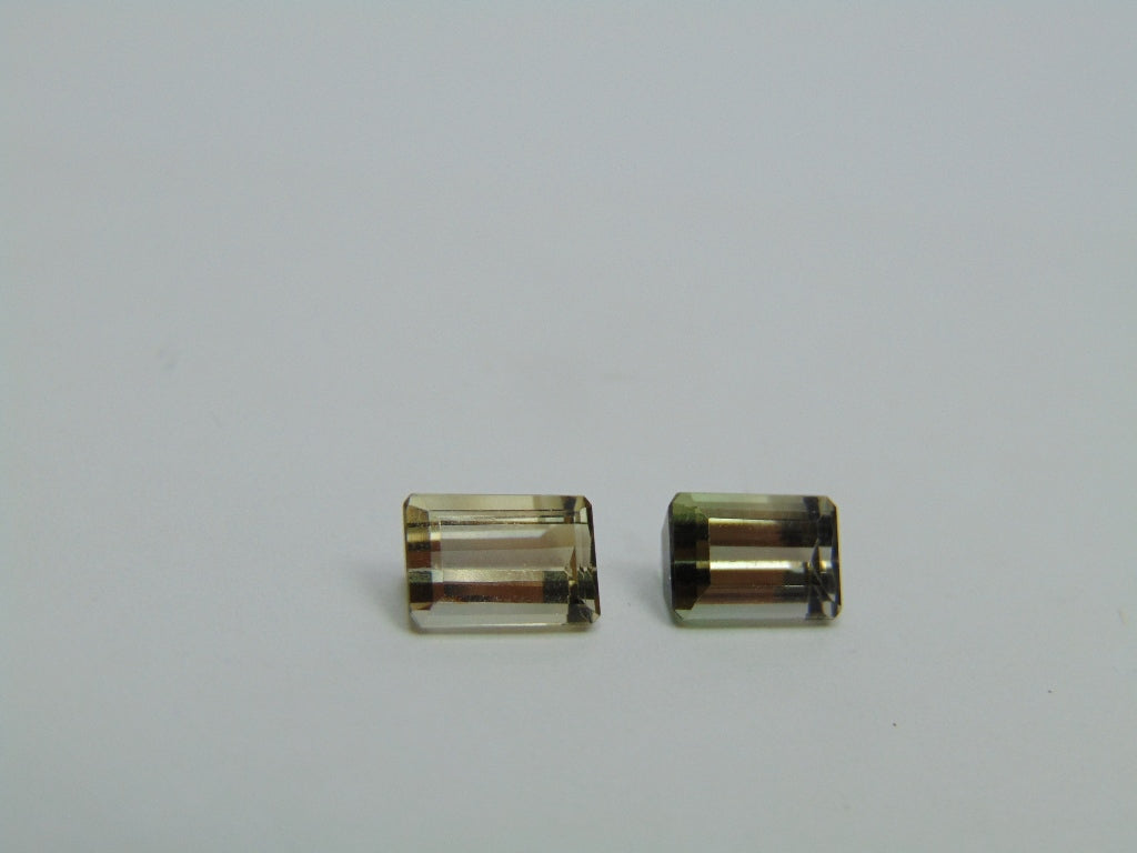 Turmalina de 2,80 ct 8x5mm 7x5mm