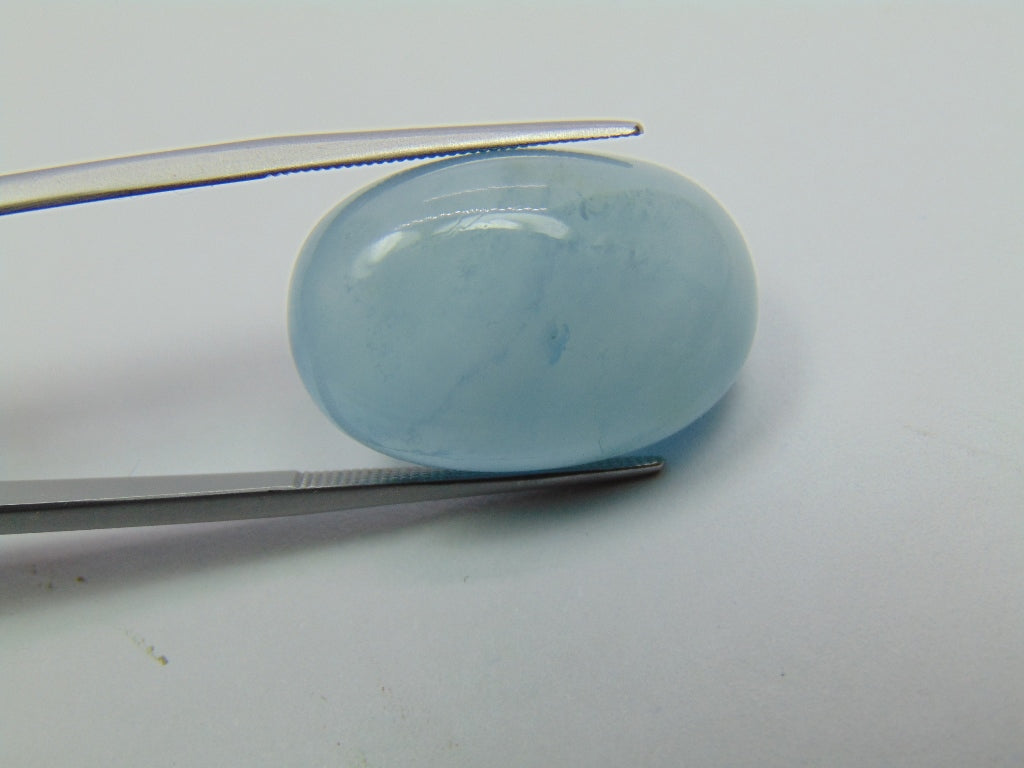 27.80ct Água-Marinha Cabochão 23x15mm