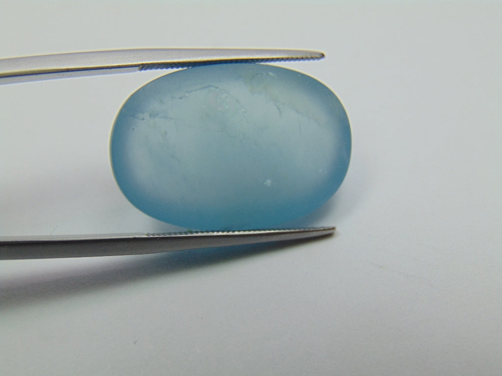 27.80ct Água-Marinha Cabochão 23x15mm