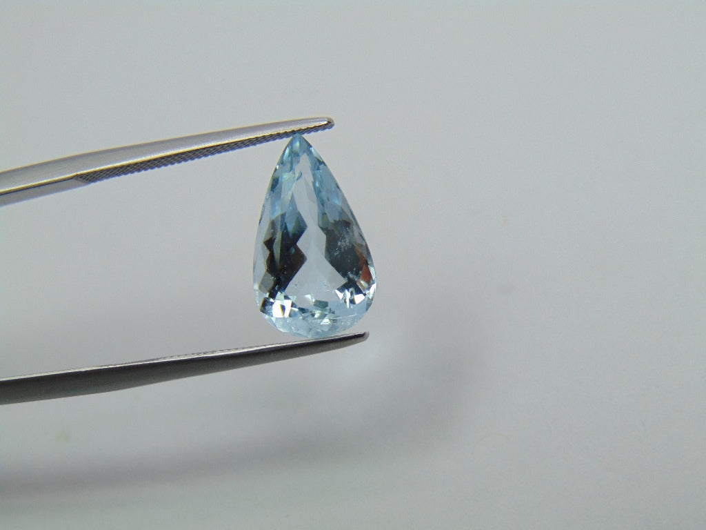 3.42ct Aquamarine 14x8mm