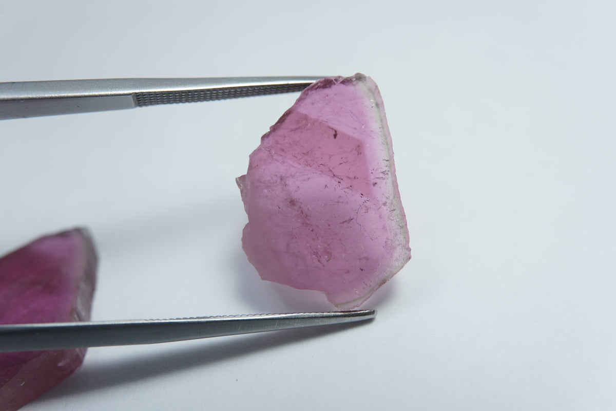 Turmalina melancia 18,65ct 19x12mm