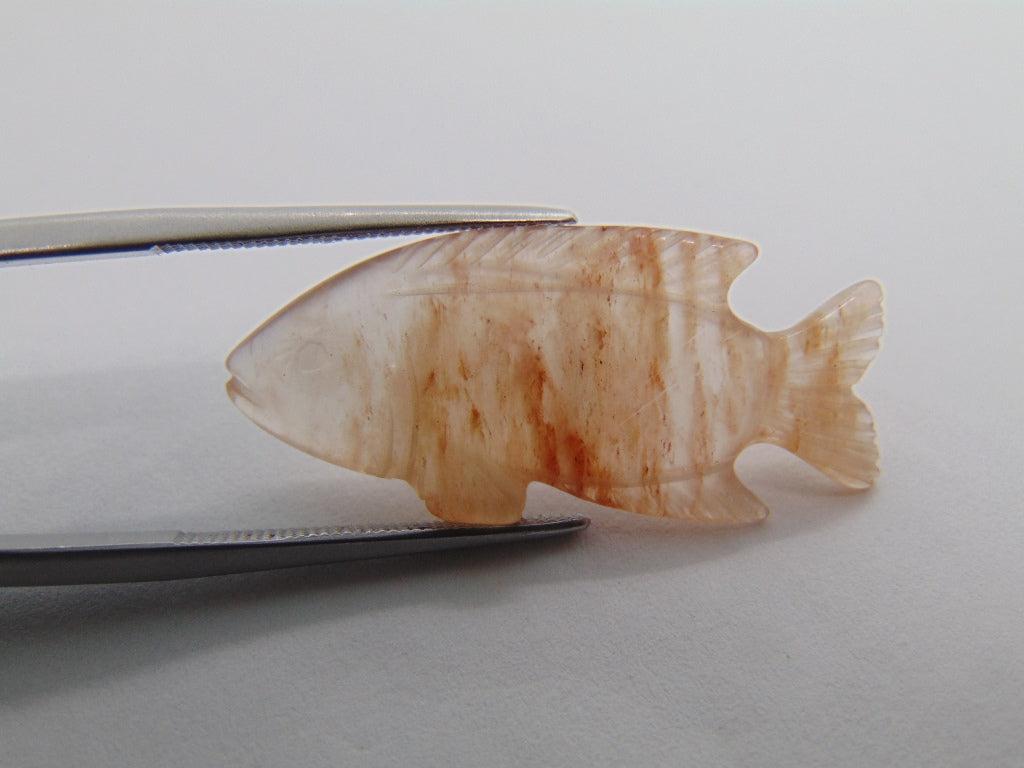 Peça de quartzo 9,15ct 30x13mm