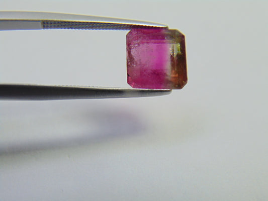 4.05ct Tourmaline Bicolor 9x8mm