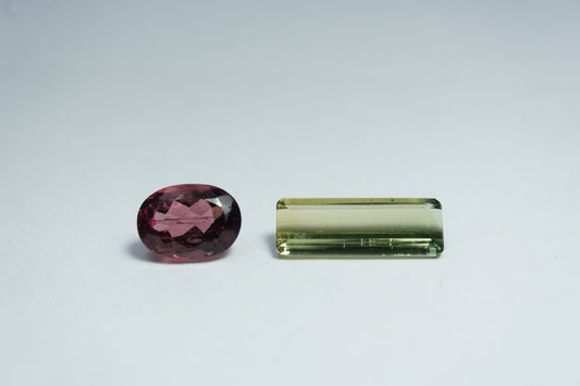 2.65ct Turmalina mix 7x5mm / 12x4mm