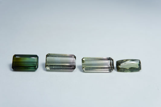 6.58ct Turmalina bicolor