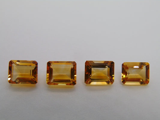 Citrino 12,45ct calibrado 10x8mm